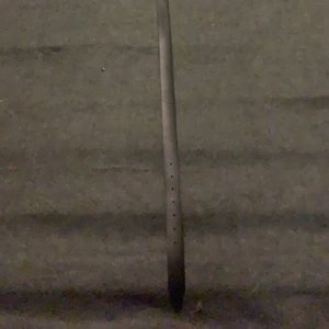 INC ladies leather belt black M